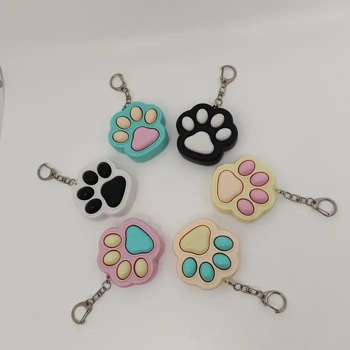 Porte-Clés en Forme de Griffe de Chat, Jouet de Décompression, Pendentif Mignon pour Couple, Sac de