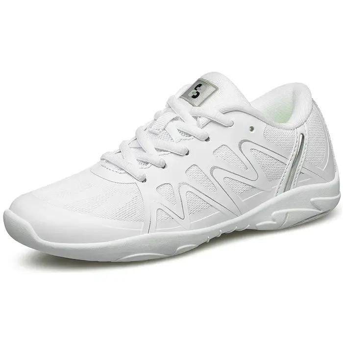 Chaussures cheerleading BAXIN16 filles - Tennis danse entraînement école blanc sport