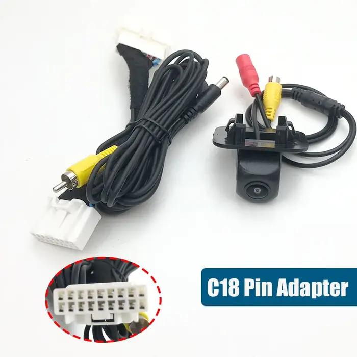 Caméra de recul pour Mazda Cx3 CX-3 2015 2016 2017 2018 2019 C18 Accessoires Câble Adaptateur Pour A