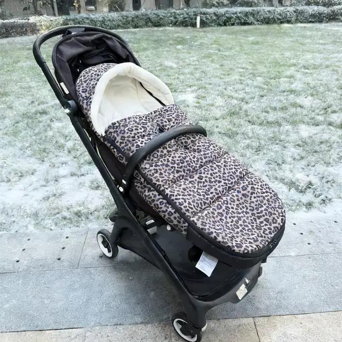 Chancelière chaude pour poussette à doublure douce de qualité supérieure | Accessoires de poussett