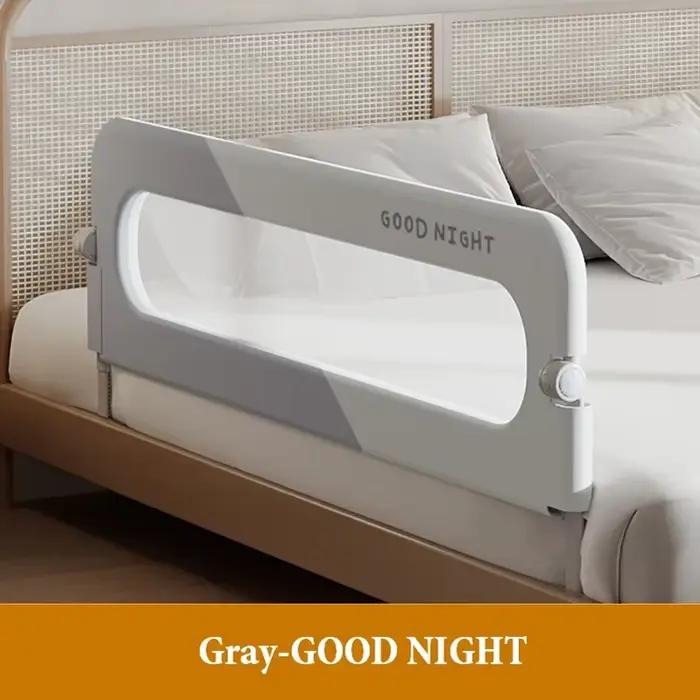 Garde-Corps de Lit Pliable pour Bébé, Barrière de Sécurité Portable pour Enfants, Barrière de Protec