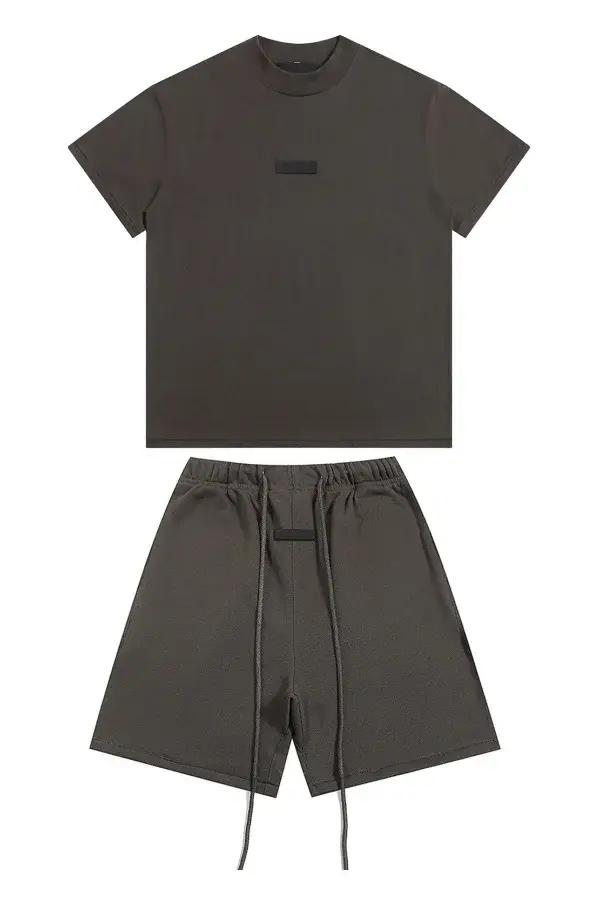 Ensemble T-shirt et short tendance pour homme et femme, collection The Garden, nouvelle coloration,