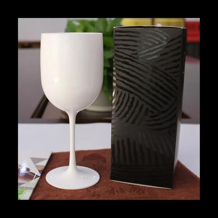 ATIONS-Verres à vin incassables et fourmis, verres à vin en plastique, très incassables, 4 pièces