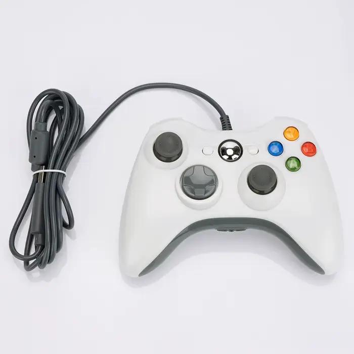Manette de jeu filaire 360, contrôleur de jeu filaire pour PC compatible Steam et adaptable aux syst