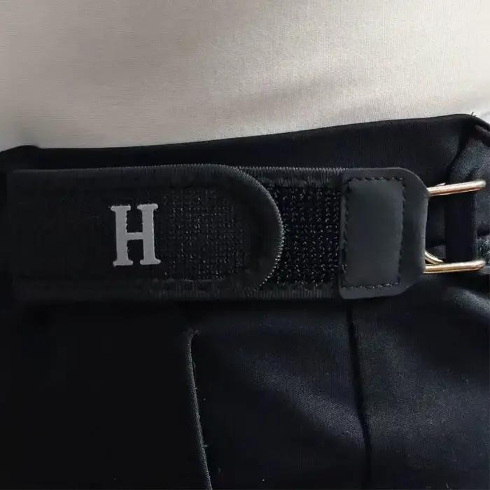 Crochet de ceinture élastique sans boucle, crochet métallique réglable pour hommes et femmes, unisex