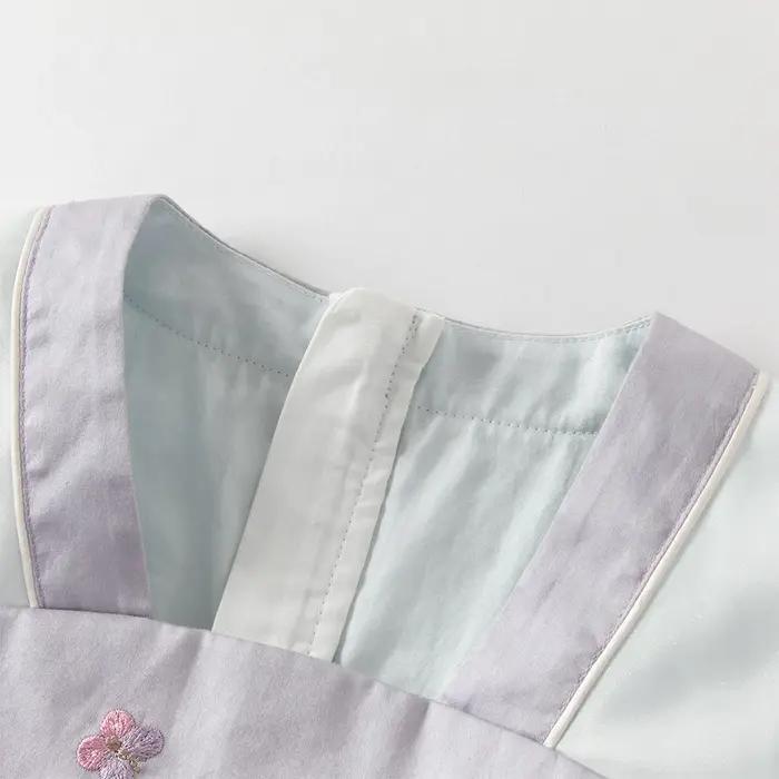 Dave Bella robe en maille pour filles printemps automne bébé charme robes d'extérieur Style chinois