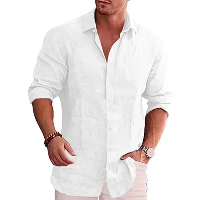 Chemise polyvalente à manches longues pour hommes