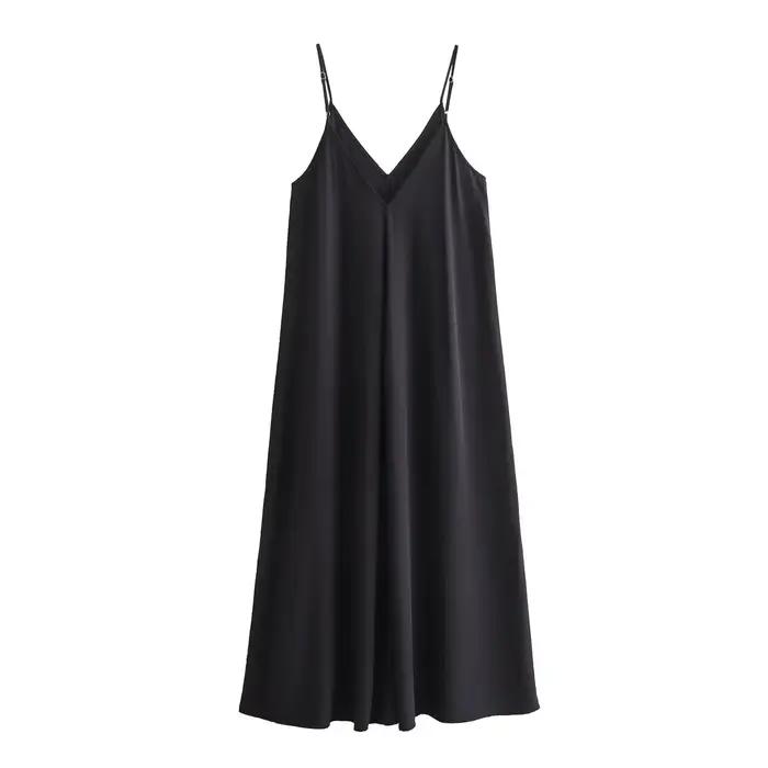 MUJER noir Slip longues robes pour femmes rouge drapé robe d'été femme 2025 Sexy dos nu Maxi robe fe