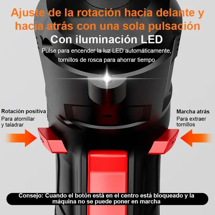 Jeu de tournevis électriques multifonctions 47 pièces, tournevis sans fil avec batterie au Lithium,