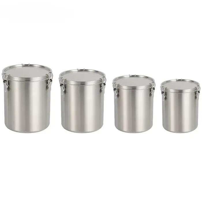Pots hermétiques à thé, récipients hermétiques pour céréales entiers pour aliments, récipient scellé