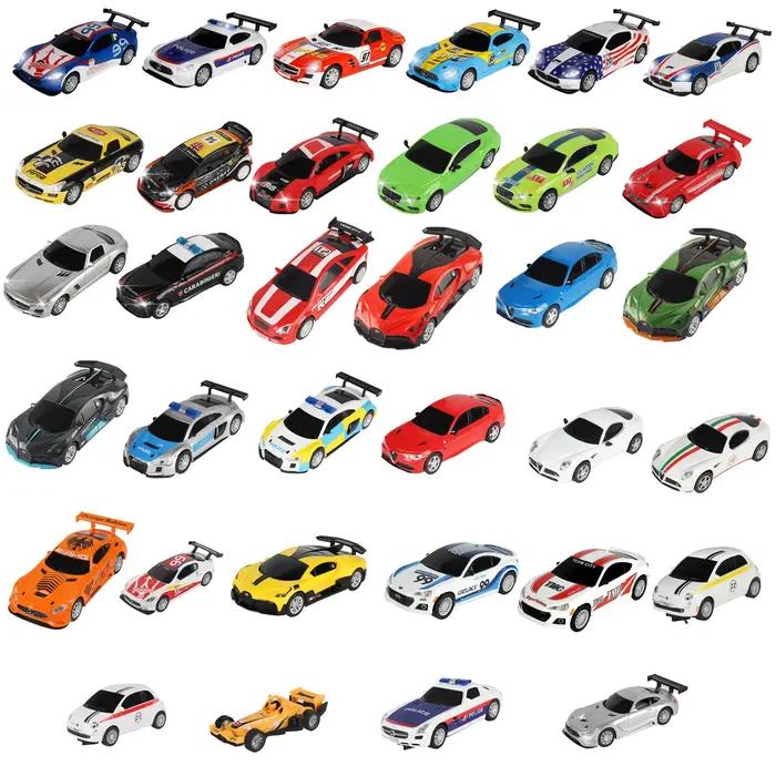 Jouet de course électrique 1:43 voiture à fente slotcar pour rallye police et sport accessoire pour Carrera Scalextric Compact Scx partage de famille occasions spéciales