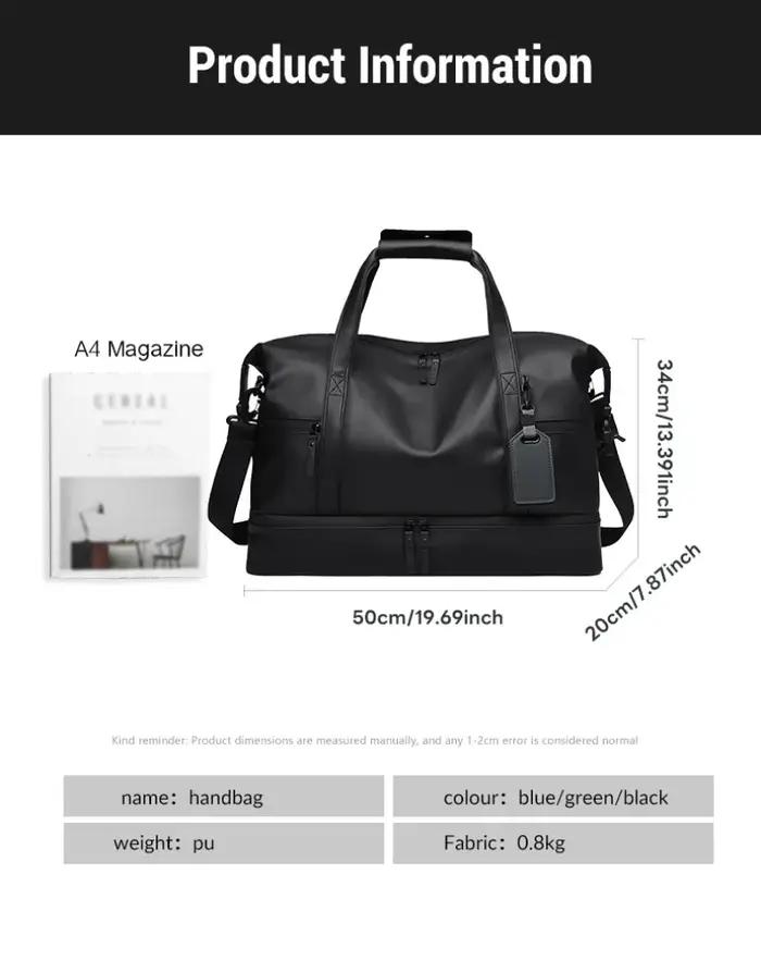 Sac de sport de loisirs à la mode, sac de voyage Simple pour voyage d'affaires, sac à main messager