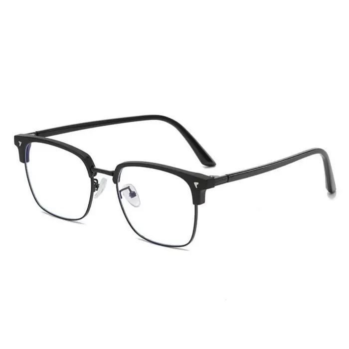 Lunettes photochromiques Anti-rayonnement à lumière bleue, monture carrée en métal, lunettes d'ordin