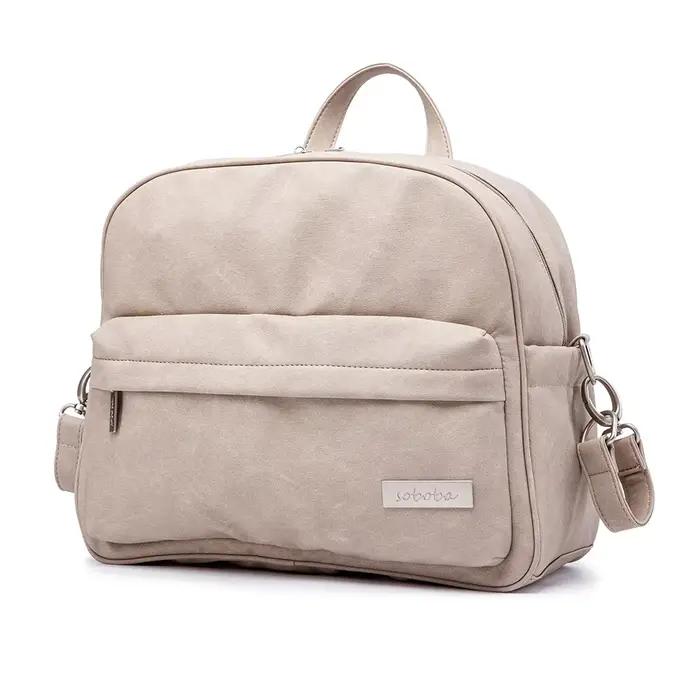 Sac à dos à couches imperméable multifonction - Style et praticité pour les soins de bébé