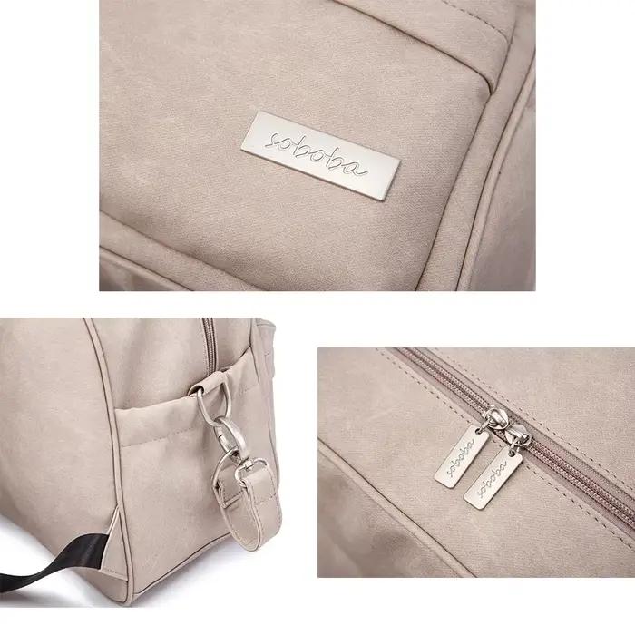 Sac à dos à couches imperméable multifonction - Style et praticité pour les soins de bébé