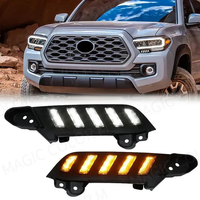 Pour Toyota Tacoma 2016 2017 2018 2019 2020 2021 2022 2023 LED feux diurnes blanc DRL feux diurnes j