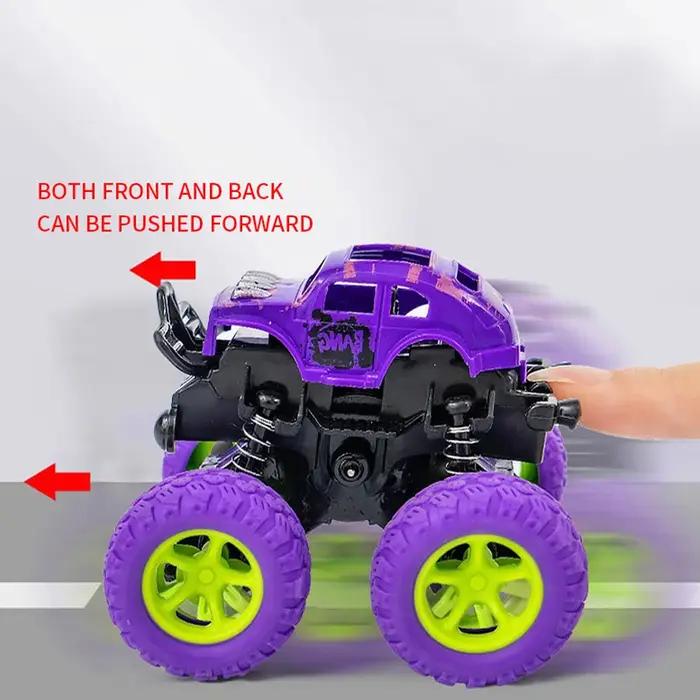 Jouets pour véhicules tout-terrain à inertie, 4 pièces/2 pièces/1 pièce, adaptés aux cadeaux d'hallo