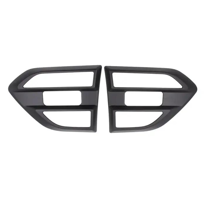 Couvercle de ventilation latéral, couvercle de lampe à vent latéral ABS noir mat, accessoires de Pro