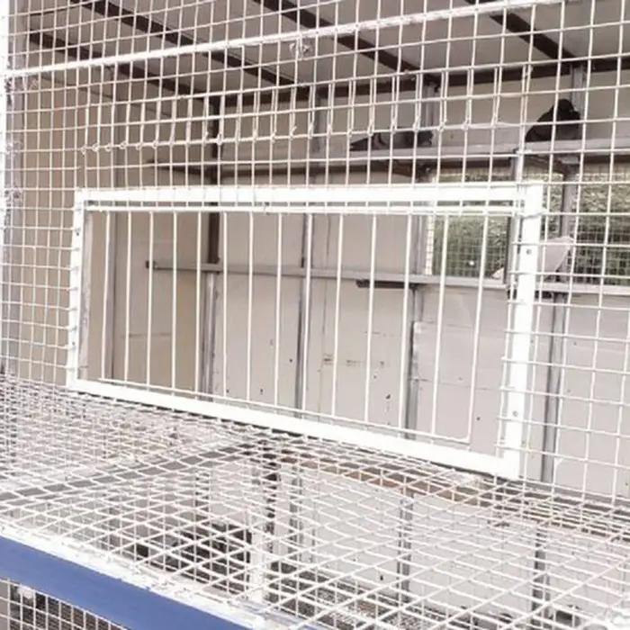 Piège à queue d'aronde en acier inoxydable, 1 pièce, porte de Pigeon, cadre métallique, fournitures