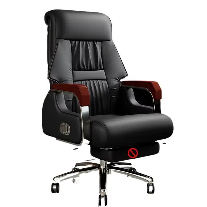 Salon chaise De bureau ergonomique bureau d'ordinateur roulant chaise De bureau De luxe bras Massage Cadeira De Escritorio meubles De maison