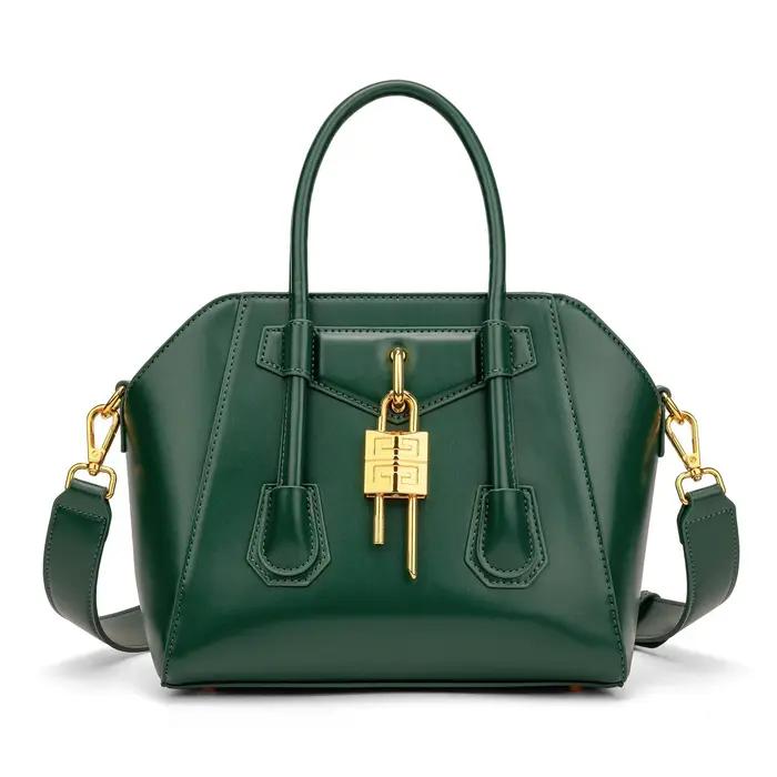 Sacs à couches élégants de couleur unie pour femmes, sac fourre-tout haut de gamme, sac bandoulière