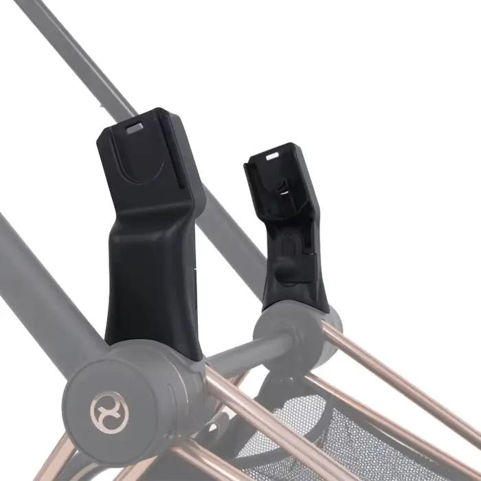 Adaptateur pour poussette pour Cybex Priam 3/4 JSW et siège auto Aton Cloud Q/Z Maxi-Cosi, convertis