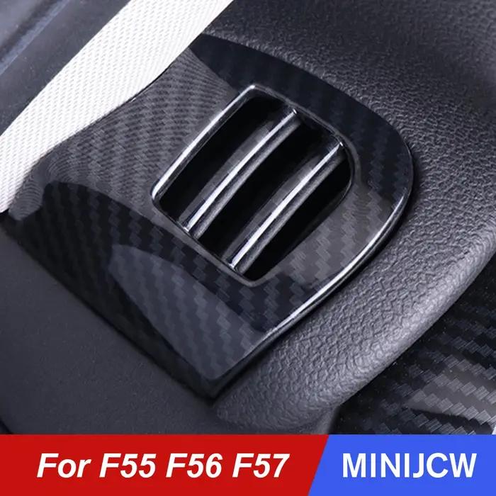Couvercle de ventilation de voiture, coque de sortie, boîtier, autocollant en Fiber de carbone pour