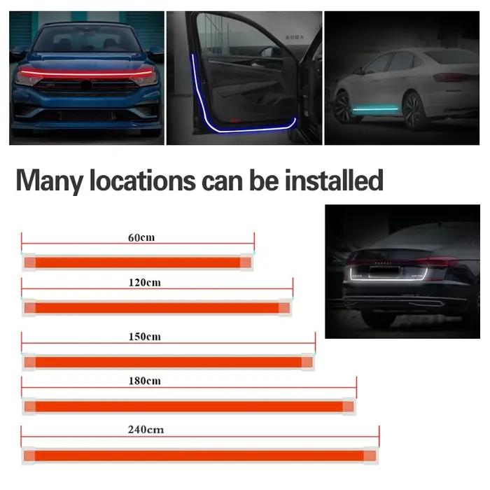 1 pièces 12V LED diurne conduite antibrouillard lampe lumière du jour DRL adapté pour Jeep Patriot 2