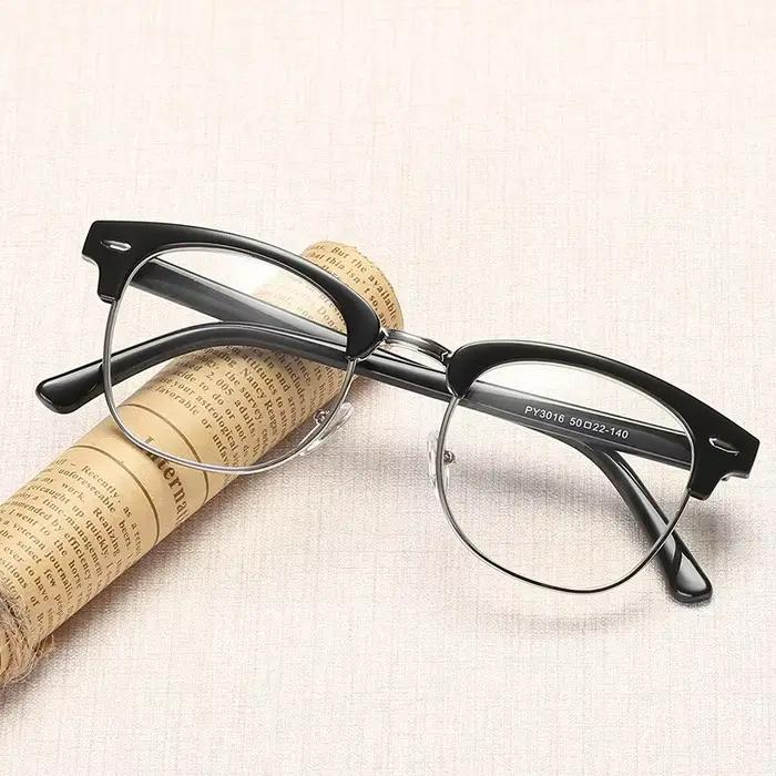 Hommes rétro anti-lumière bleue lunettes d'ordinateur lunettes de lecture et de jeu 2023