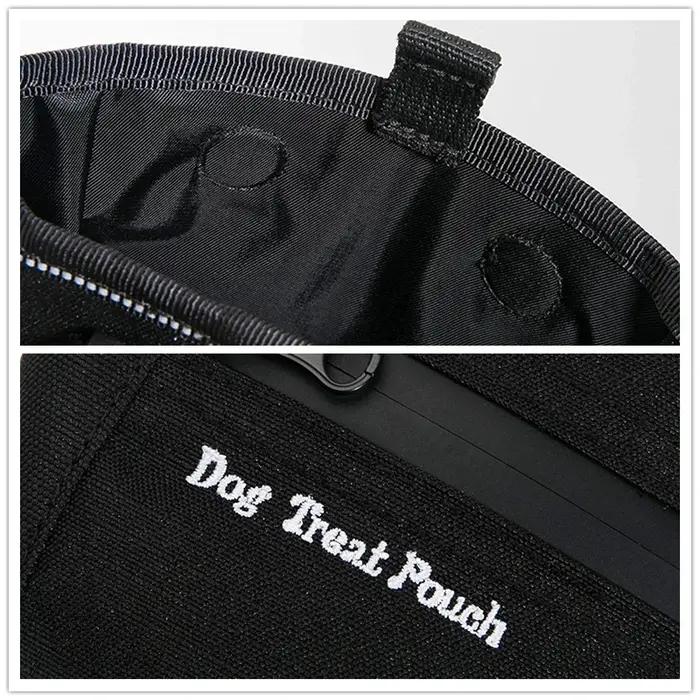 Sac de friandises pour chien de qualité, pochette professionnelle à ouverture magnétique, pochette d