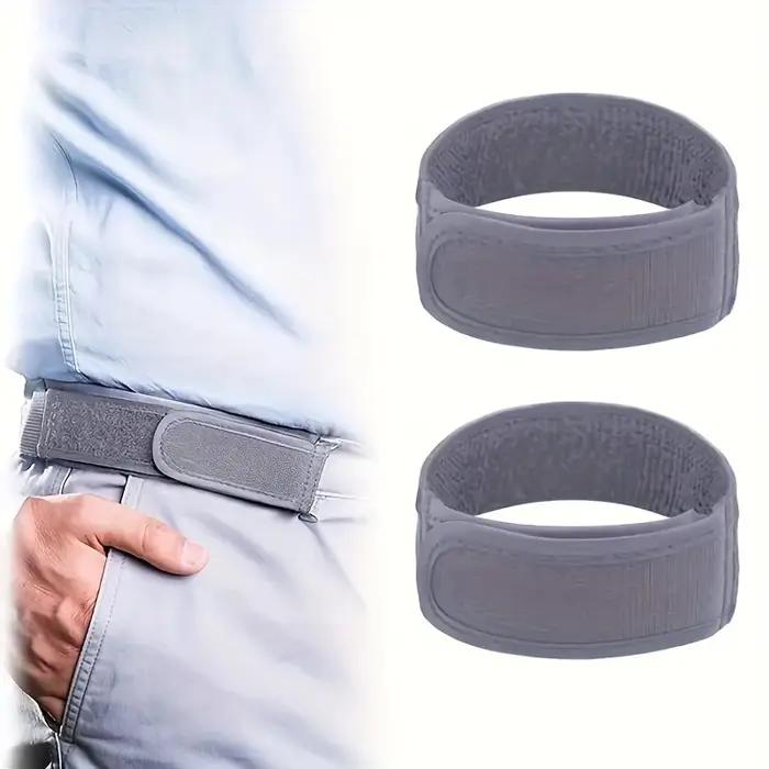 Ceinture élastique unisexe sans boucle, avec ceinture élastique invisible réglable, pour un usage dé