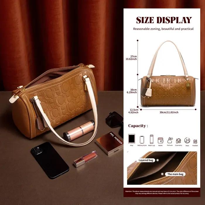Sac Boston classique pour femmes, nouvelle Collection automne hiver 2025, sac à bandoulière Design a