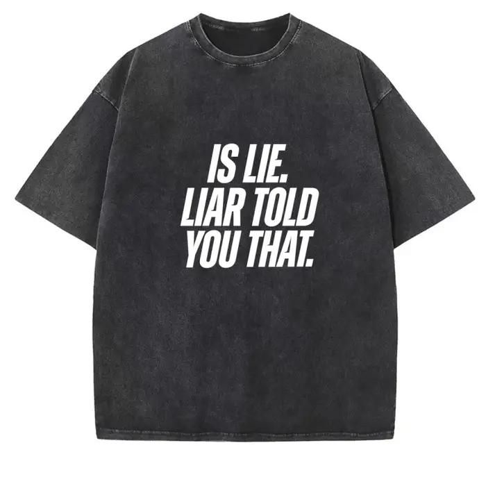 T-shirt Is Lie Liar Told You That Hudson Williams Connor, T-shirt Heated Rivalry pour hommes et femm