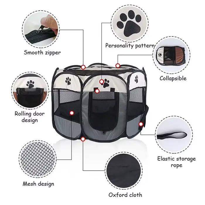 Tente pliante Portable légère pour animaux de compagnie, salle de naissance, maison pour chien, chen