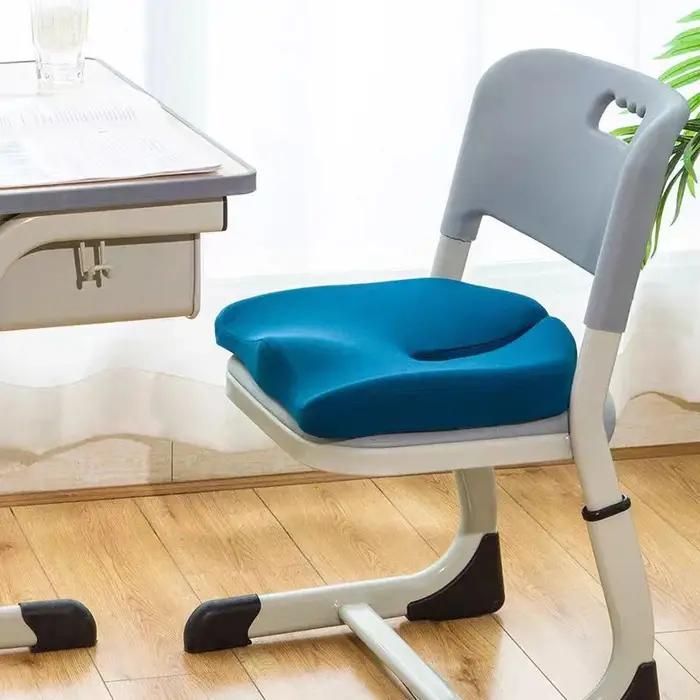 Coussin de siège rehausseur en mousse à mémoire de forme pour conducteur voiture confort universel toutes saisons