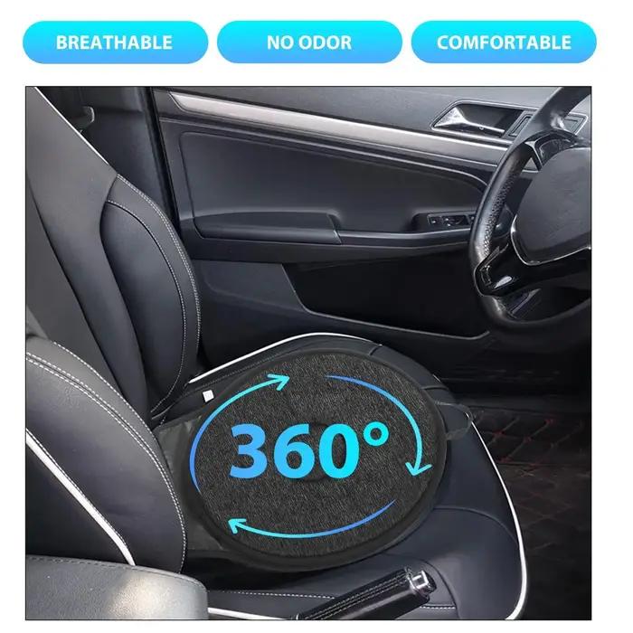 Coussin de siège pivotant antidérapant pour voiture tapis de siège auto disque pivotant pour personnes âgées camion SUV véhicule fauteuil sécurité confortable