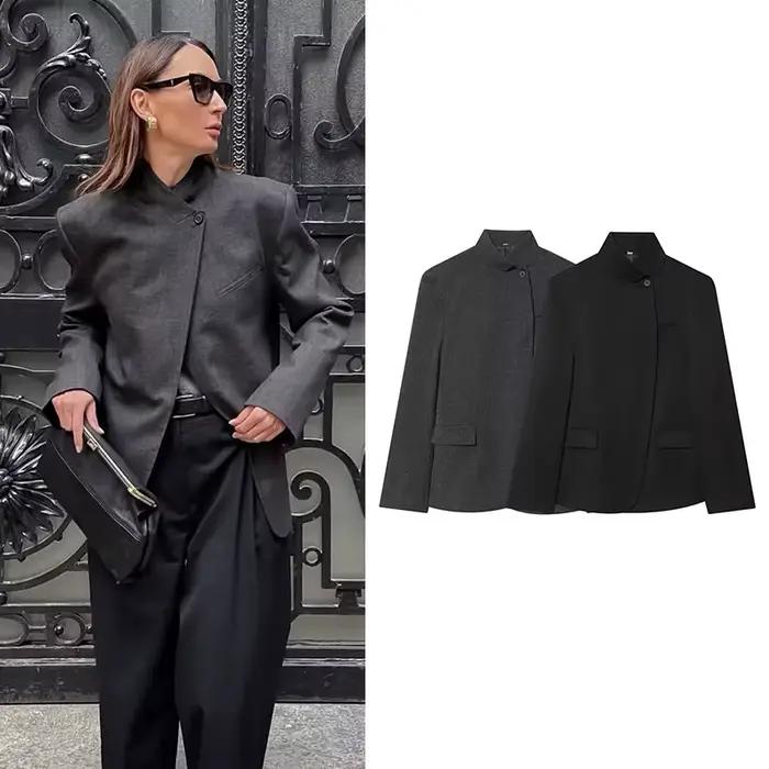 Tidalyf femmes 2026 nouveau printemps bureau Blazers Chic élégant femmes vestes mode jeunesse voyage