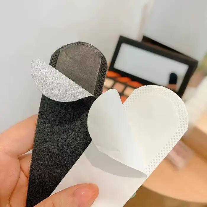 10/100 pièces chapeau absorbant la sueur autocollants femmes hommes coton Anti-saleté sport ceinture