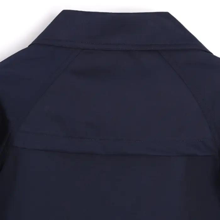 Veste coupe-vent à dos court pour bébé fille et garçon, manteau anti-poussière, vêtements d'extérieu