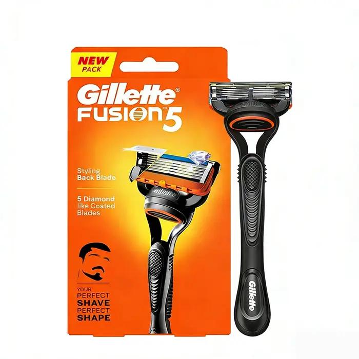 Rasoir Gillette Fusion5 pour hommes, ensemble de rasoirs pour hommes, lames de rasoir Gillette Fusio