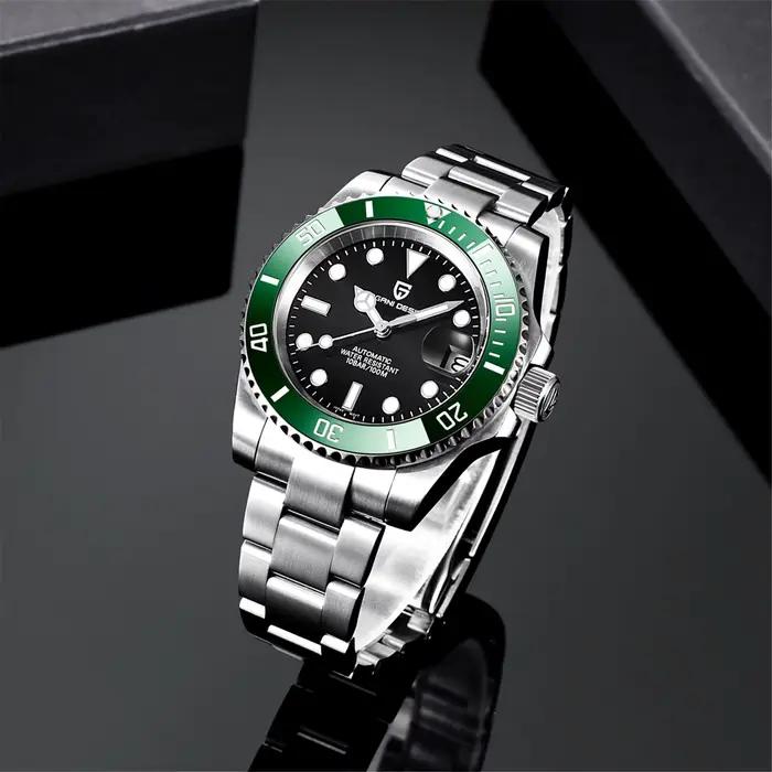 Montres automatiques mécaniques pour hommes PAGANI Design 2026, Miyota 8215, 40 mm, acier inoxydable