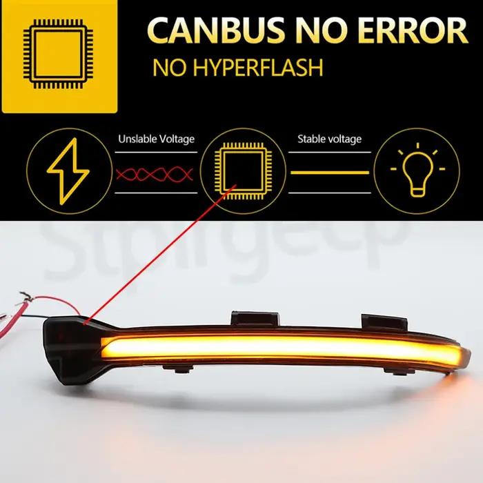 Clignotant ociamique LED pour VW Golf 7, MK7, 7.5, GTI R, Sportsvan Touran L II
