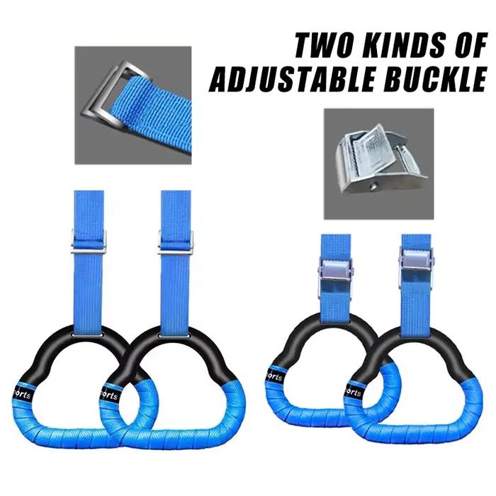 Anneaux de gymnastique jouet de Sport pour enfant anneaux de gymnastique antidérapants avec balançoi