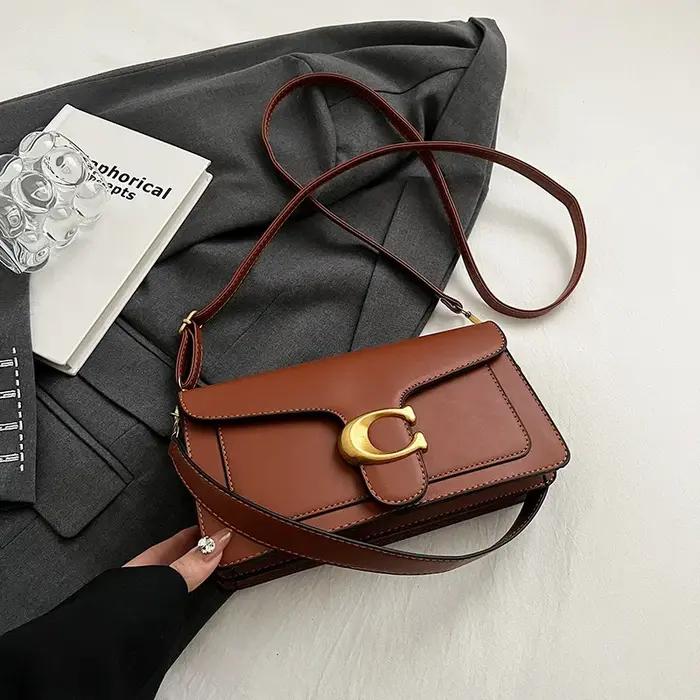 Sac à main pour femme de style haut de gamme, nouvelle mode 2026, rétro, polyvalent, idéal pour les