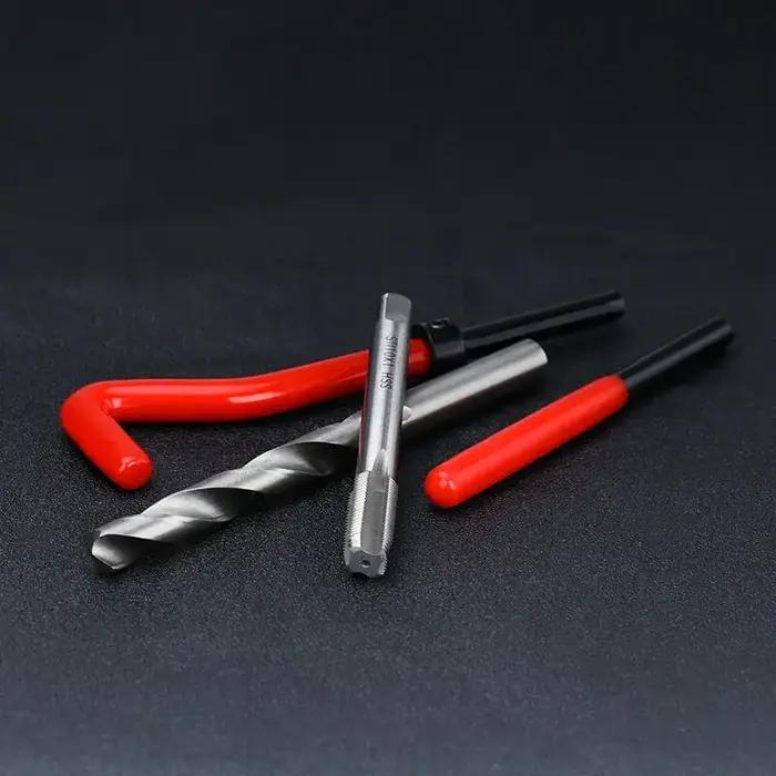 XCAN outil de réparation de filetage 25 pièces M3/M4/M5/M6/M7/M8/M10/M12/14 pour la restauration de