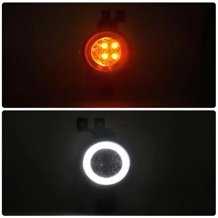2 pièces lentille claire et fumée LED ambre indicateur blanc DRL lumière de Position pour Mini Coope
