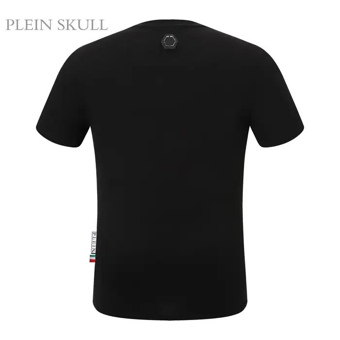 T-shirt en coton pour homme Plein Skull, nouvelle tendance, classique, respirant, décontracté, à man
