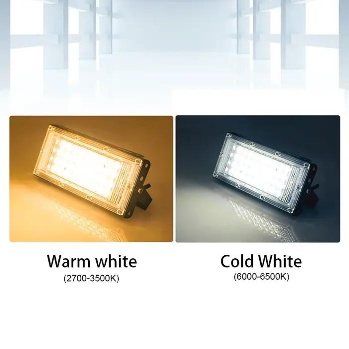 4 pcs/lot LED projecteur 100 W IP65 étanche 50 W 110 V 220 V projecteur extérieur projecteur LED lam
