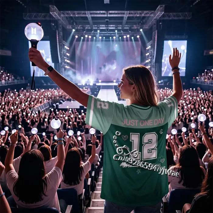 T-shirt de football Skool Luv Affair World Tour 2026 Comeback Merch, cadeau Kpop pour les fans, t-sh