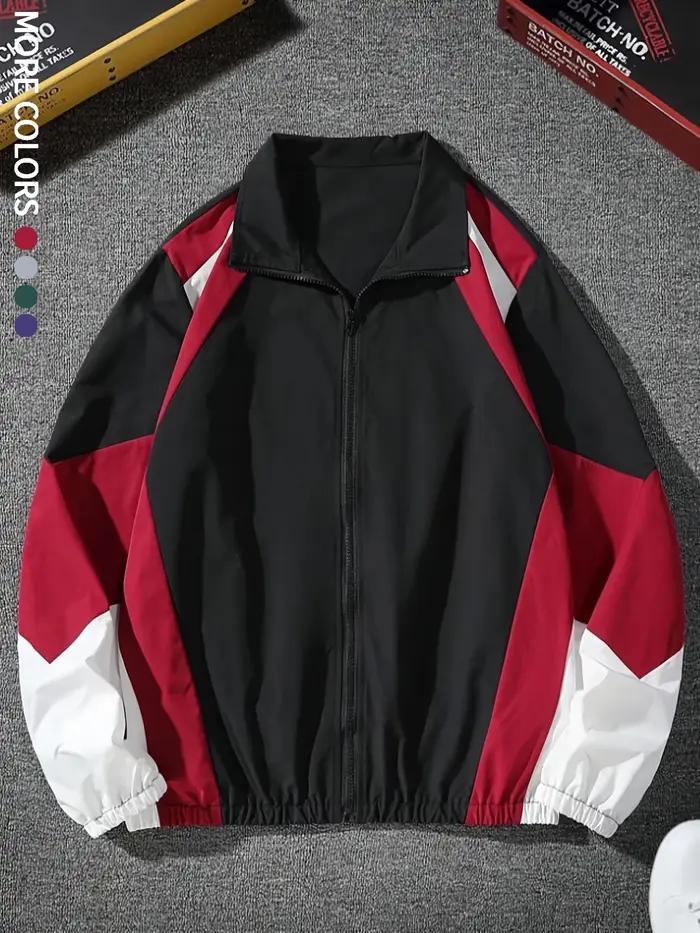 Veste colorée pour hommes, légère, décontractée, voyage, coupe-vent et résistante à l'usure, tissu d